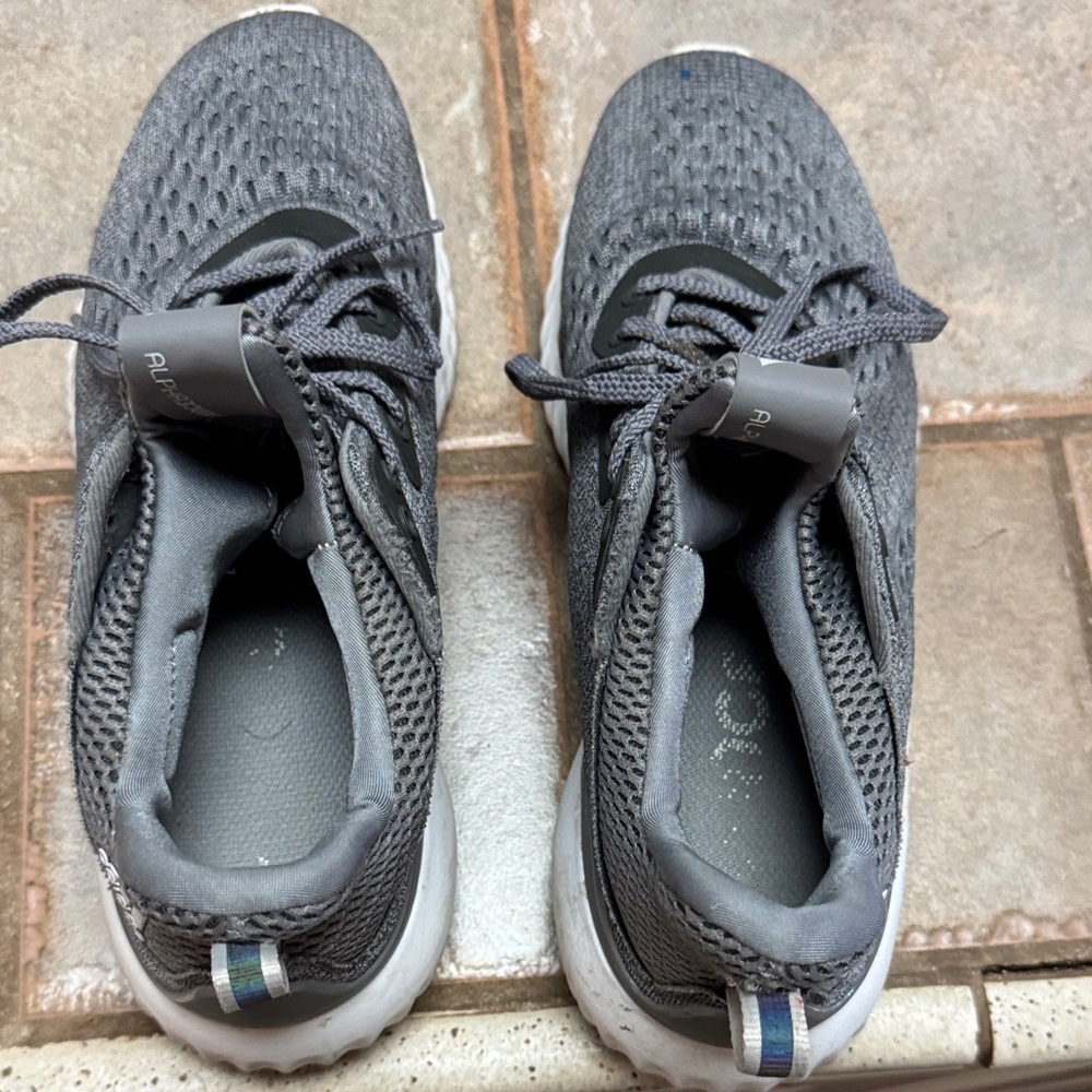 Adidas Dark Gray Running Shoes